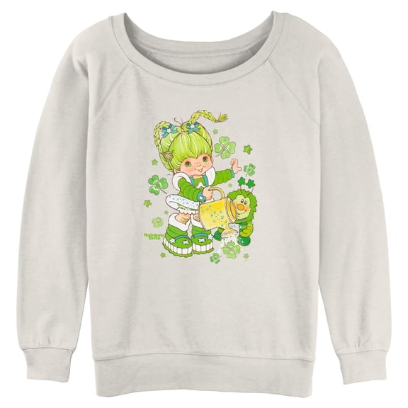 Juniors Rainbow Brite Lucky Clovers Sweatshirt