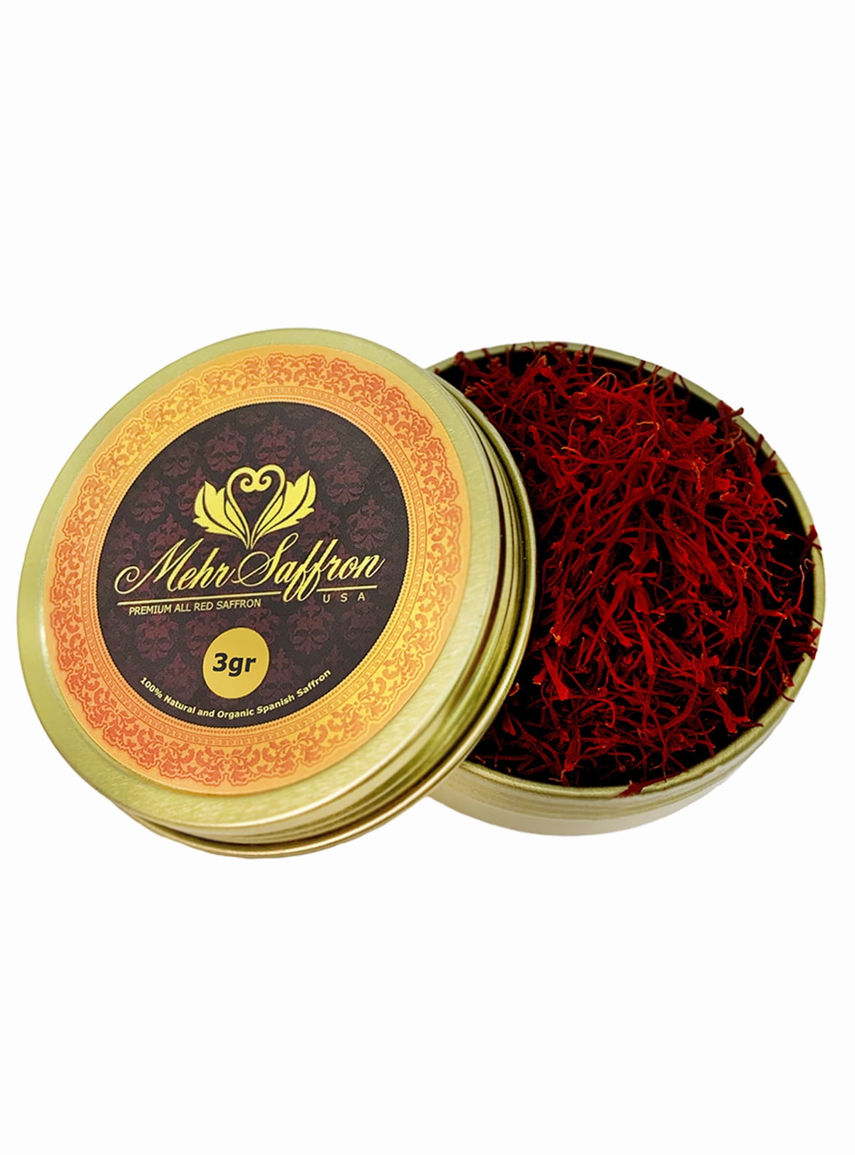 Spanish Saffron Threads / 0.11 Ounce (3g)
