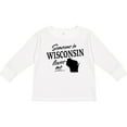 thumbnail image 3 of Inktastic Someone in Wisconsin Loves Me Boys or Girls Long Sleeve Toddler T-Shirt, 3 of 5