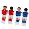 thumbnail image 1 of 4pcs Soccer Foosball Table Football Man Player Replacement Parts for 1.4M Table Football Red and Blue, 1 of 8