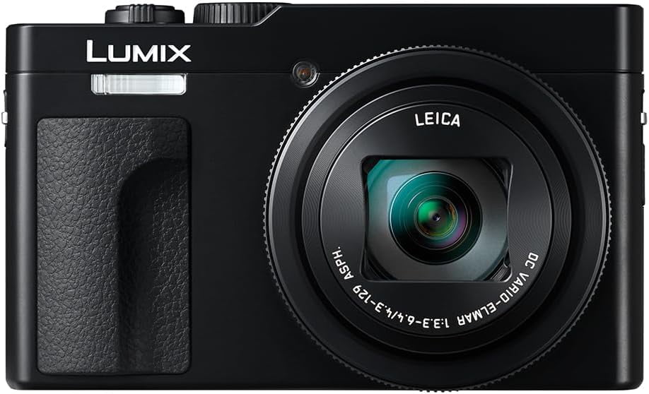Panasonic Lumix ZS99 Point and Shoot Camera (Black) with Advanced Accessories and Travel Bundle | DC-ZS99K | Panasonic Lumix DC-ZS99K