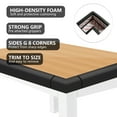 thumbnail image 5 of Furniture Edge and Corner Guards, Baby Proofing Edge Safety Gurards with 3M Tape, 16.4ft Table Corner Protector for Chair Desk Coffee, Black, 5 of 8