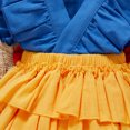 thumbnail image 4 of PatPat Baby Girl Princess Romper Set Sleeveless Layered Ruffle One-piece Jumpsuit Outfits Clothes Onesise,0-18month, 4 of 6