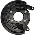 thumbnail image 2 of Dorman Brake Backing Plate 926-267 OE Solutions; OE Replacement; Black; Single; With Springs/Mounting Hardware, 2 of 5