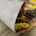 thumbnail image 5 of Ambesonne Wine Place Mats Set of 4, Red and White Wine Taste, Standard Size, Brown Pale Green Yellow, 5 of 6
