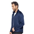 thumbnail image 3 of Expert Brand USA-Made Men's Sportsman Zip Jacket, Navy, Small, 3 of 8