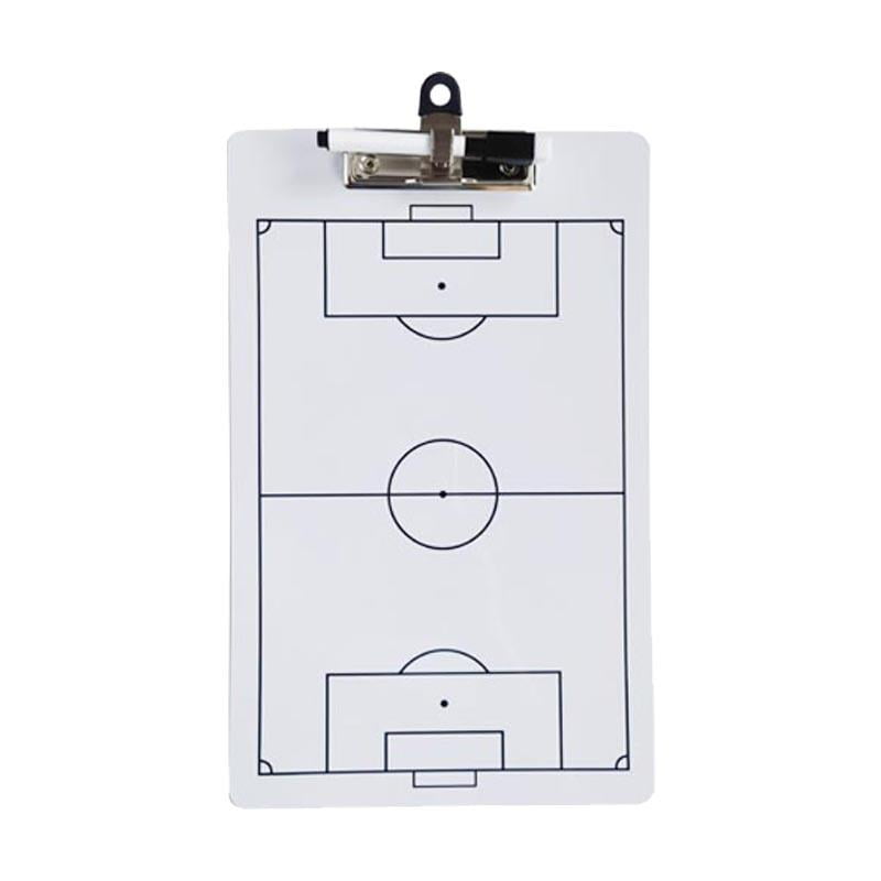 Football , Soccer Coaches Clipboard, Portable Strategy Board, Double