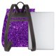 thumbnail image 3 of Fotbe Purple Glitter Mochila Bolso con Estampado para Mujer, Mochila Antirrobo de Nylon Impermeable, Bolsa Ligera de Hombro, 3 of 4
