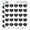 Opaque, variant on Keep Calm Disinfect and Be Happy Heart Shaped Planner Calendar Scrapbook Craft Stickers