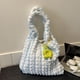 thumbnail image 3 of Bolsos de burbujas para mujer, bolso de viaje a la moda, bolsos de hombro informales para mujer (azul) Tmvgtek Para Estrenar, 3 of 8