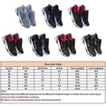 thumbnail image 2 of El gimnasio cómodo negro del estilo AMens calza la zapatilla de deporte atlética al aire libre del zapato corriente anti del resbalón esquí esquí Gafas de esquí, 2 of 5