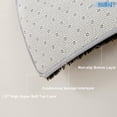 thumbnail image 6 of 5 x 7 Shag Area Rug for Living Room Bedroom, Tie-Dyed High Pile Soft Plush Shaggy Furry Cream Bedside Playroom Dorm Carpet, Non-Slip, Non-Shedding Modern Indoor Floor Rug, 6 of 7