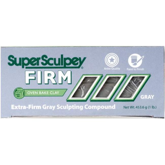 Super Sculpey Firm Clay 1LbGray Walmart Canada