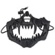 thumbnail image 2 of Media Máscara Esqueleto Calavera Con Colmillos Resistentes Al Desgaste para Juegos Cosplay (), 2 of 8