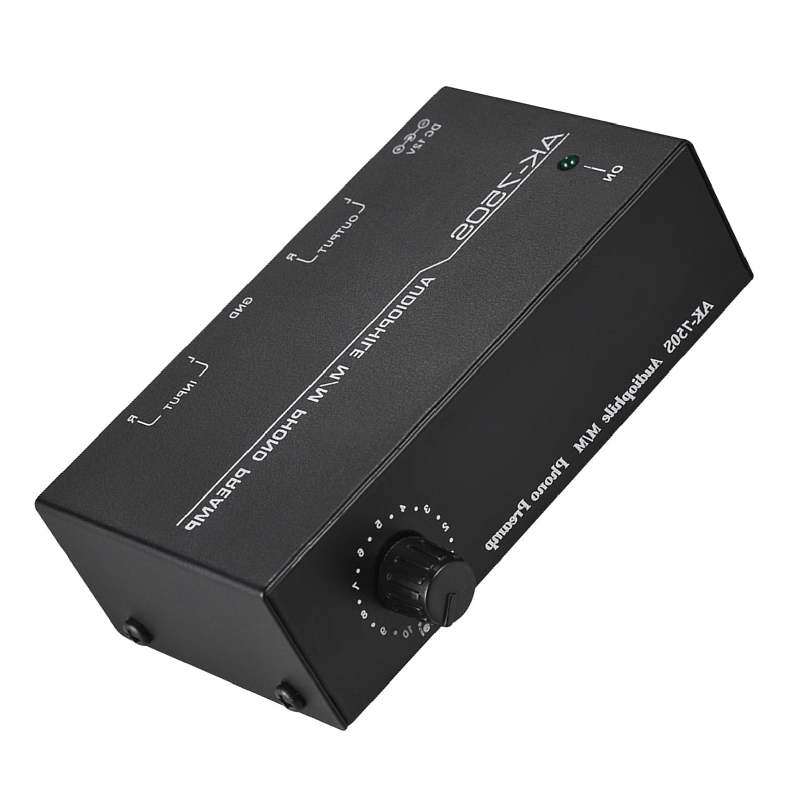 Kalaok Audiophiler M/M Phono Preamp Vorverstärker mit Pegelreglern RCA Input & Output Interfaces 