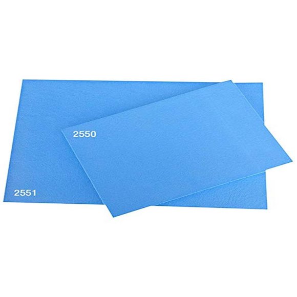 Globe Scientific Formaldehyde Control, Fan Pad-GL Ultra, 8 x 11", 25/Pack, 4 Packs/Unit - GLO