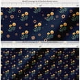 thumbnail image 2 of Soimoi Blue Cotton Voile Fabric Marigold Floral Print Fabric by Yard 58 Inch Wide, 2 of 7