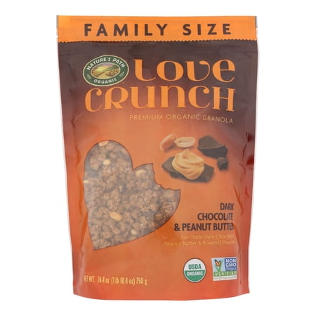NATURES PATH - Dark Chocolate Peanut Butter Granola - 26.4 OZ, case of 6