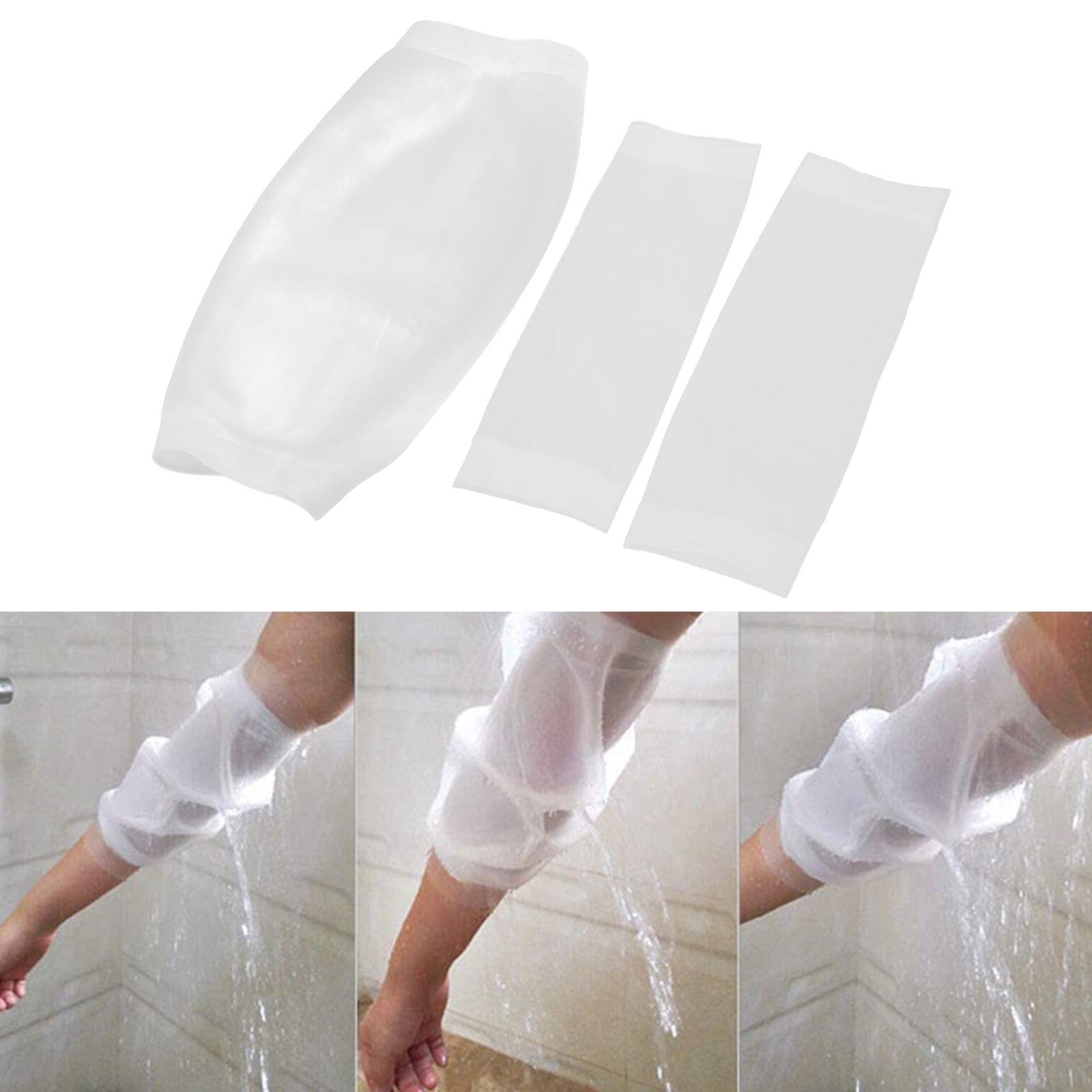 Details about   3 Pairs Transparent Clothes Printing Elastic Arm Covers Waterproof Arm Sleeves D 