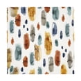 thumbnail image 5 of YFYANG Square Polyester Table Cloth, 54" x 54" Reusable Table Cover Kitchen Dining Room Vintage Abstract Watercolor Decorative Tablecloths for Tables of 2-4 People, 5 of 8