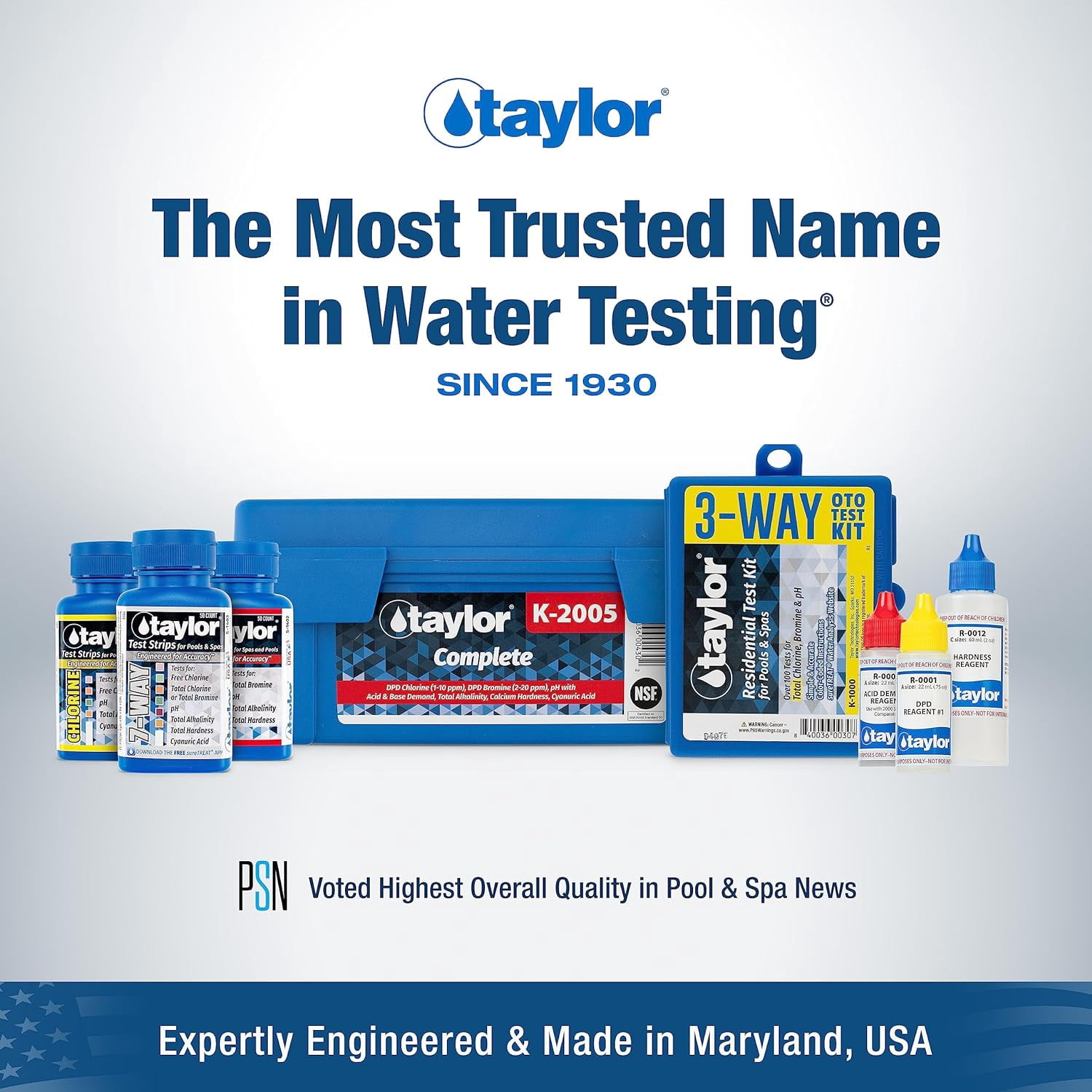 TAYLOR K-2006-SALT-6 SERIES COMPL TEST KIT