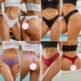 thumbnail image 5 of FINETOO-Tanga de algodón para mujer, lencería de S-XL, bragas, ropa interior Sexy, bragas íntimas de encaje, 3 unids/set, 5 of 5