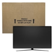 UBMOVE TV Moving Box, Double Wall, 72 in x 6 in x 40 in, 1 Count, 1 Pack