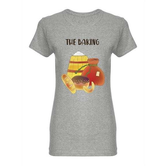 The Baking Shaped T-Shirt Women -Image by Shutterstock, Female Small