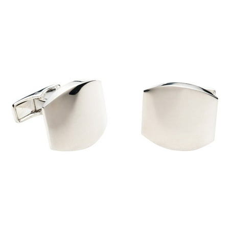 UPC 848873000174 product image for Men s Classic Silver Engravable Cufflinks | upcitemdb.com