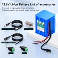 thumbnail image 3 of Paquete de baterías Mspalocell Lithium 12V 7800mAh con cargador, 3 of 9