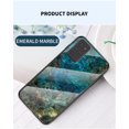 thumbnail image 2 of Galaxy Note 20 Back Cover, Allytech Tempered Back Cover Case Shock-Absorption Anti-scratch Bumper Wireless Charging Support Case for Samsung Galaxy Note 20, Marble, 2 of 2