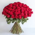 thumbnail image 4 of 100 Assorted Red Roses- Beautiful Fresh Cut Flowers- Next Day Delivery Available!, 4 of 5
