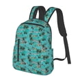 thumbnail image 2 of Daiia Hawaii Palms School Backpack for Men and Women Lightweight Backpack Durable Backpack Water-Resistant,Travel,Work Bag, 2 of 9