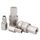 thumbnail image 3 of Conector rápido Conector rápido neumático Juego de 2 resistentes de alta resistencia de doble sellado para mantenimiento automático Junta autoblocante tipo C, 3 of 8