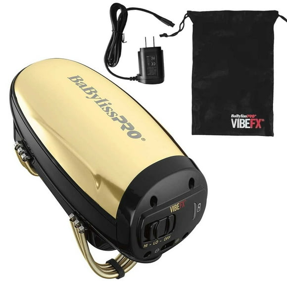 Masajeador Babyliss Profesional Dorado – Vibración de Alto Rendimiento, Inalámbrico y con Diseño Ergonómico FXSSM1