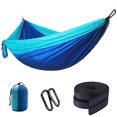 thumbnail image 1 of Single Camping Hammock Lightweight Nylon Parachute Fabric Portable, 1 of 8