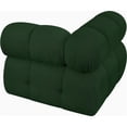 thumbnail image 6 of Meridian Furniture Ames Green Boucle Fabric Corner, 6 of 10