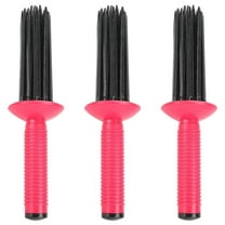 Yoofe 3pcs Hair Fluffy Styling Curler Curls Comb,Hair Curler Curling Make Up Brush Roller Tool Portable Hair Curling Roll Comb Antiâ Professional Round Hair Brush for Home Personal Use Travel