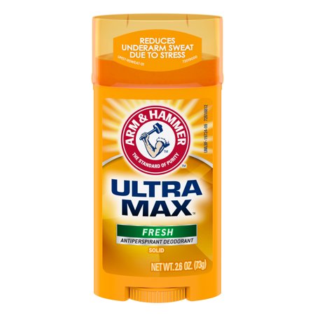 ARM & HAMMER ULTRA MAX Deodorant- Fresh- Solid Wide Stick - 2.6oz