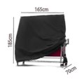 thumbnail image 3 of Outdoor Waterproof Dustproof Table Tennis Table Cover Table Tennis Table Cover 165x70x185cm Grey-, 3 of 3