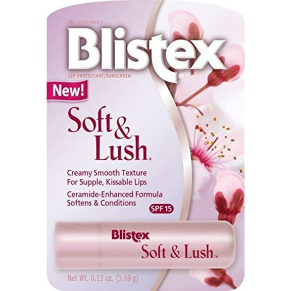 Blistex Soft & Lush Lip Balm, SPF 15 0.13 oz