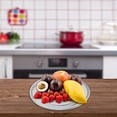thumbnail image 4 of Miangastore Stainless Steel Dinner Plate Silver 1Set 12.58X12.58X1.38in, 4 of 8