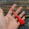 thumbnail image 6 of U8MO 5pcs 5cm Tassel Trim Craft Chinese knot Tassels Pendant for bookmark HanFu-Pink-5pcs, 6 of 9