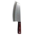 thumbnail image 1 of Town 47421 7 1/2" Rocking Cleaver w/ Wood Handle, Stainless Steel, 1 of 2