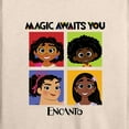 thumbnail image 3 of Disney's Encanto - Magic Awaits You Panels - Women's Lightweight French Terry Long Sleeve Shirt, 3 of 5