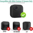 thumbnail image 2 of ERDS-Blink Outdoor 4(4th Gen) Camera Wall Mount, 3 Pack(Blink Camera NOT Included) Weatherproof Protective Housing and 360 Degree Adjustable Mount with Sync Module 2 Mount for Blink Security Camera S, 2 of 4