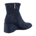 thumbnail image 5 of Aerosoles Anouk Women's Boots Navy Faux Suede Size 11 W, 5 of 8