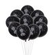 thumbnail image 1 of KAKOWELY Juego de 10 globos de astronauta espacial negro, suministros para fiesta de cumpleaños de bebé, globos de látex, decoración para fiesta, 1 of 5