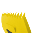 thumbnail image 3 of Zenport GA815 Leaf Scoops (Set of 2), Yellow, 3 of 5