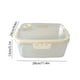 thumbnail image 3 of Recipiente Grande para Snacks con Tapa y Asa | Caja de Almacenamiento Transparente y Portátil para Viajes | Organizador de Frutas, Dulces, Frutos Secos y Verduras | 32 X 24 X 13 Cm - Blanco | Materia, 3 of 6